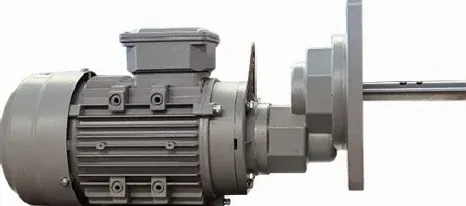 Driving reduction motor with aluminium alloy frame