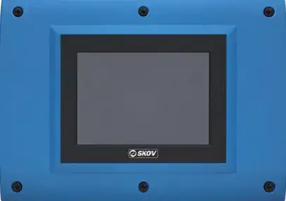 SKOV climate controller X20 touch display